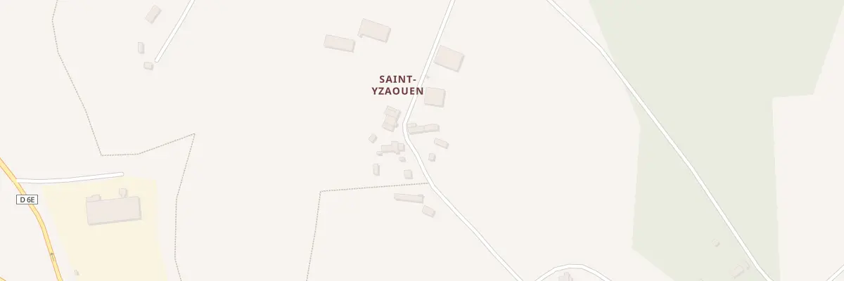 Plan du 5066 Saint Yzaouen d’En Haut à Meslan