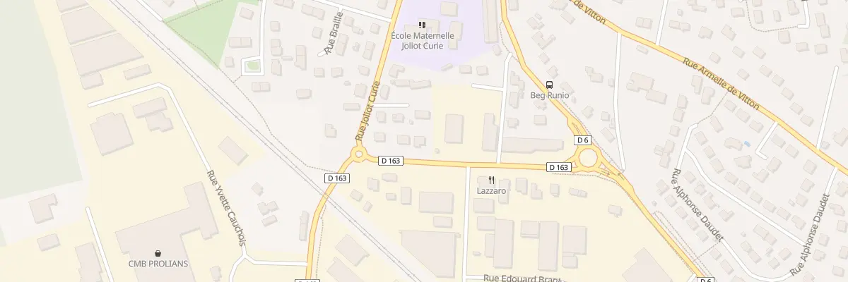 Plan du 21 Rue Edouard Herriot à Quéven