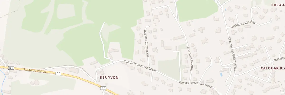 Plan du 5166 La Ville Neuve à Louannec