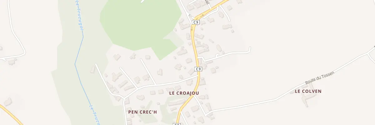 Plan du 36B Rte du Croajou à Louannec