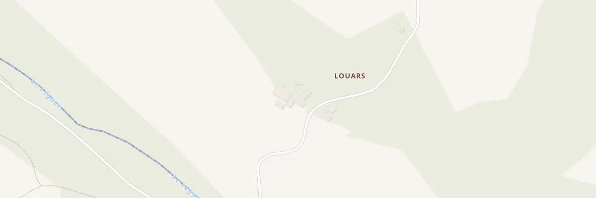 Plan du 4 Louars à Trégrom