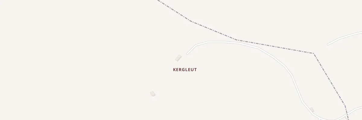 Plan du 96 Kergleut à Arzano