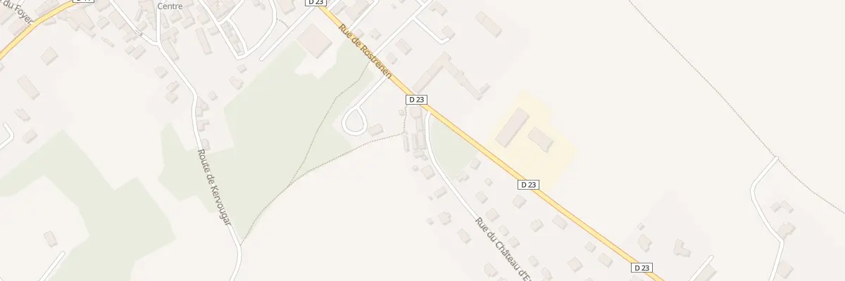 Plan du 6 Rue du Château d’Eau à Maël-Carhaix