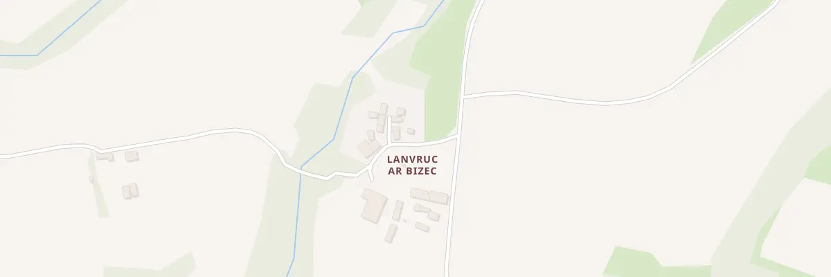 Plan du 6 Lan Bruc An Bizec à La Chapelle-Neuve