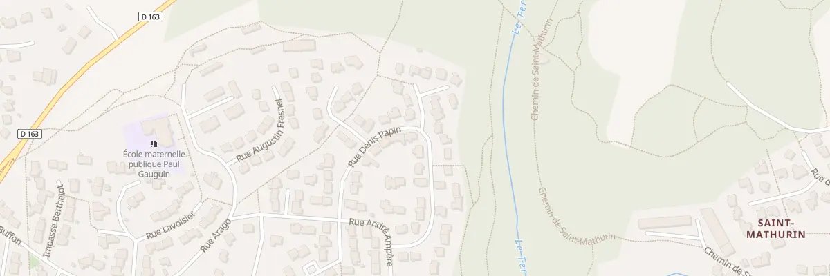 Plan du 20 Rue Denis Papin à Ploemeur