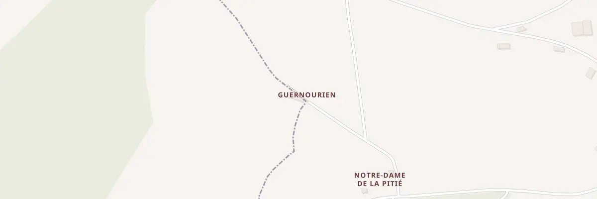 Plan du 1 Guernourien à Langonnet