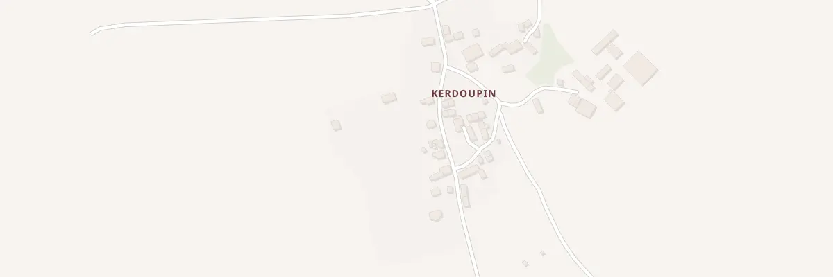 Plan du 11 Kerdoupin à Maël-Carhaix