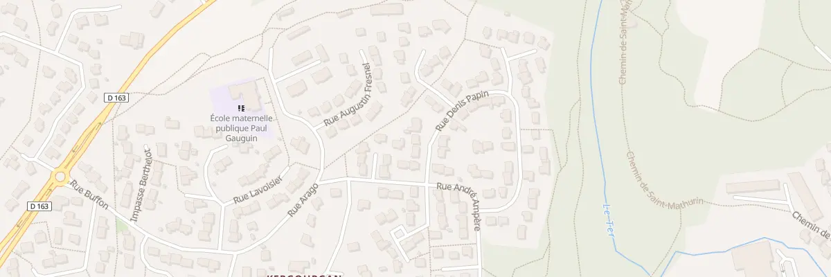 Plan du 35 Rue Denis Papin à Ploemeur