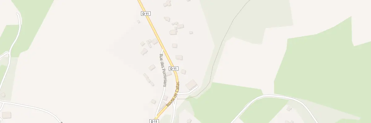 Plan du 4 Rte de Callac à Locarn