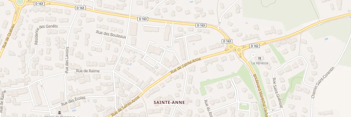 Plan du 58 Rue Sainte-Anne à Ploemeur