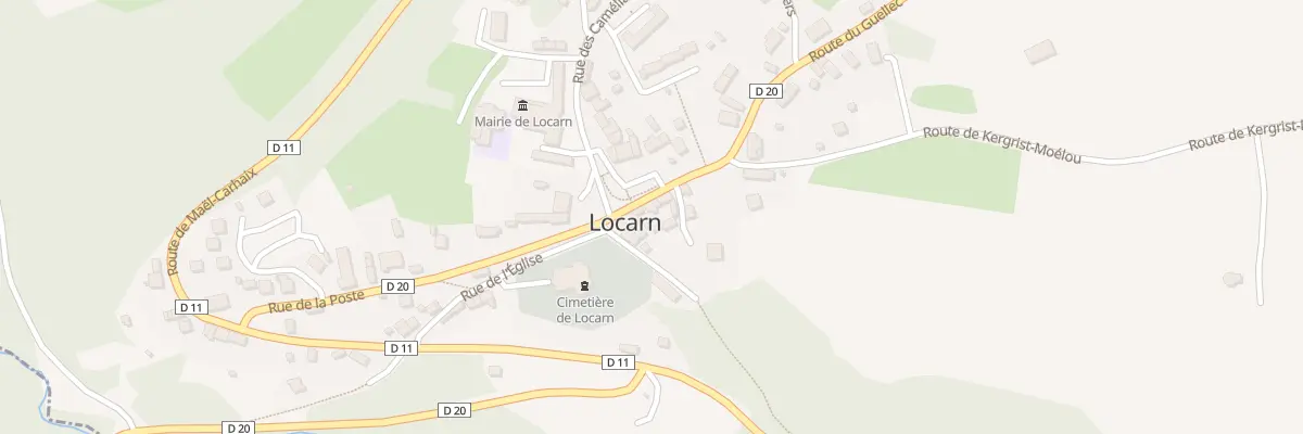 Plan du 20 Pl du Centre à Locarn