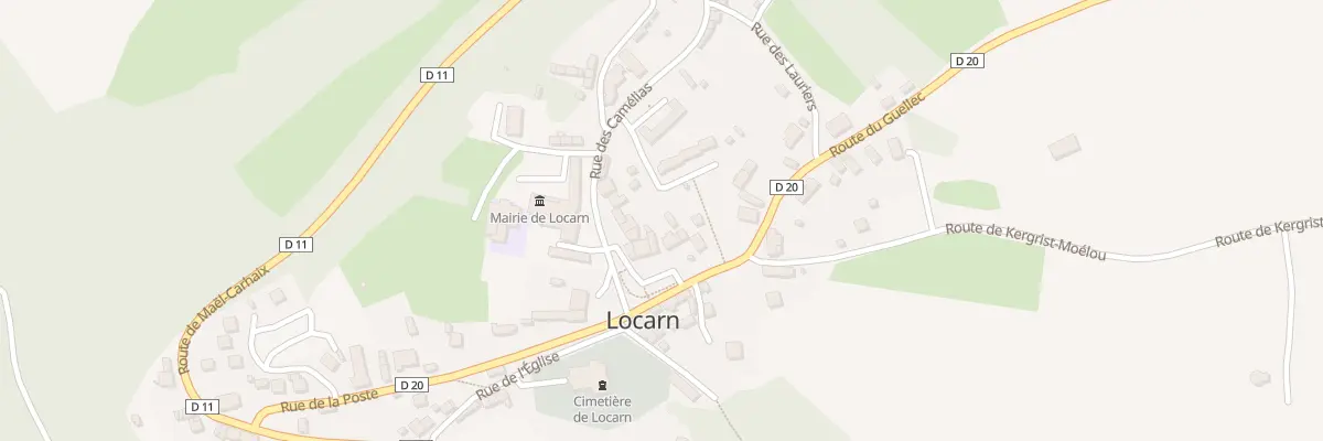 Plan du 21 Pl du Centre à Locarn