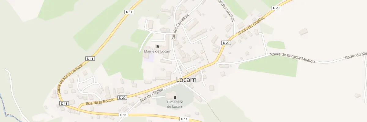 Plan du 15 Pl du Centre à Locarn