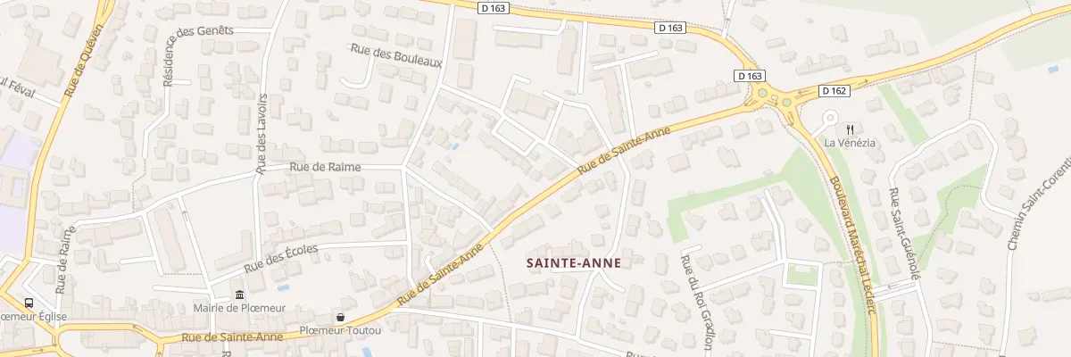 Plan du 54 Rue Sainte-Anne à Ploemeur