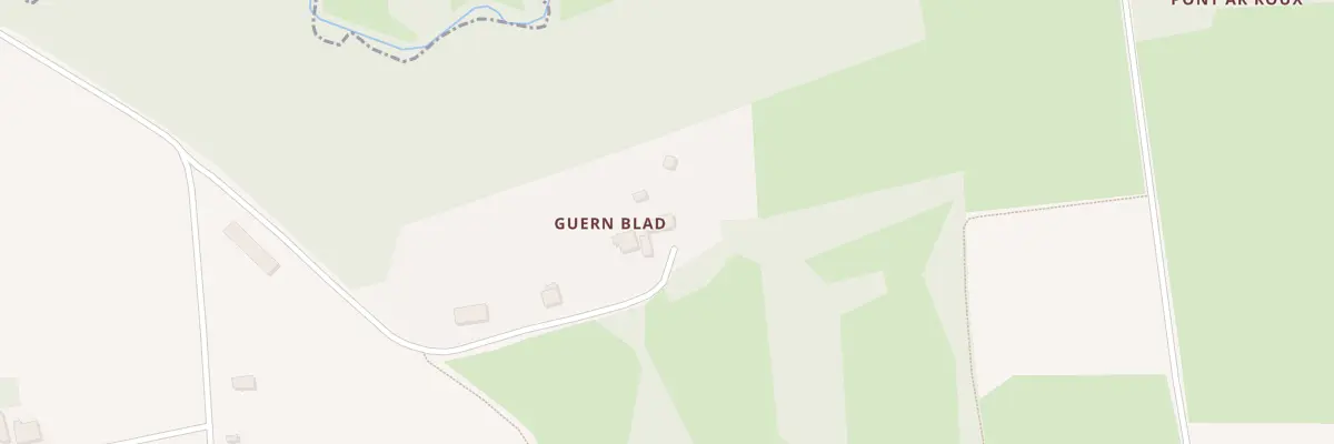 Plan du 4 Guern Blad à Duault