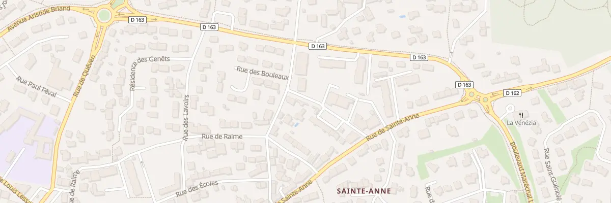 Plan du 9 Rue de la Résistance à Ploemeur