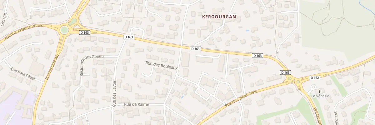 Plan du 13 Rue de la Résistance à Ploemeur