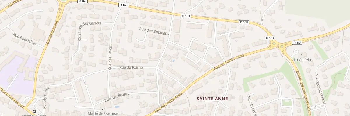 Plan du 32T Rue de Raime à Ploemeur