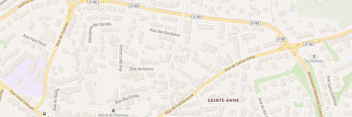 Plan du 5B Rue de la Résistance à Ploemeur