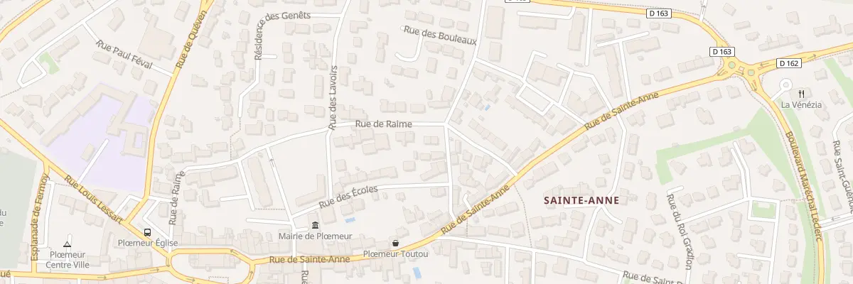 Plan du 21 Rue de Raime à Ploemeur