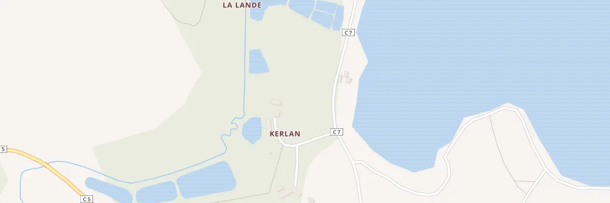 Plan du 5563 Moulin de la Lande à Priziac