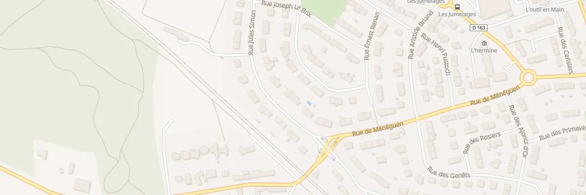 Plan du 12 Rue Jules Simon à Quéven