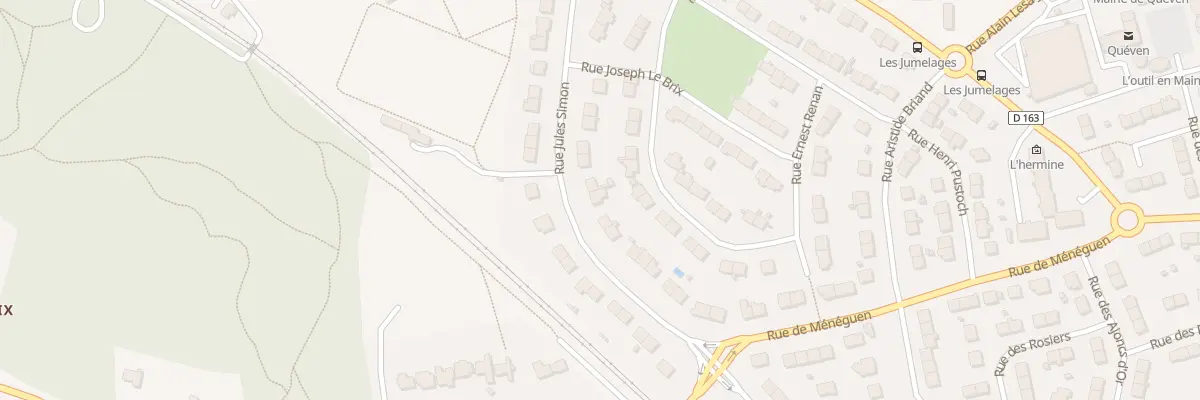 Plan du 20 Rue Jules Simon à Quéven