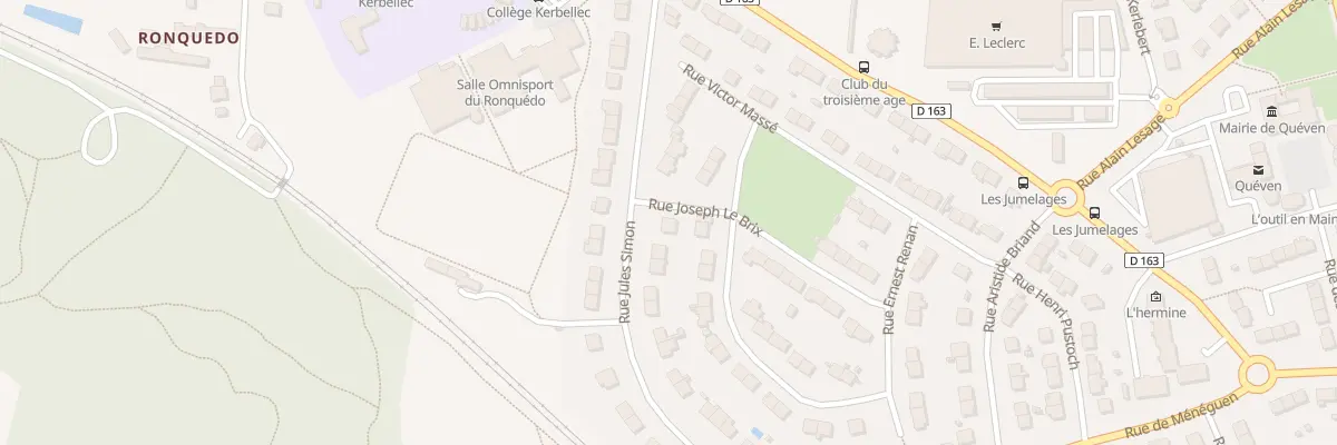 Plan du 32 Rue Jules Simon à Quéven