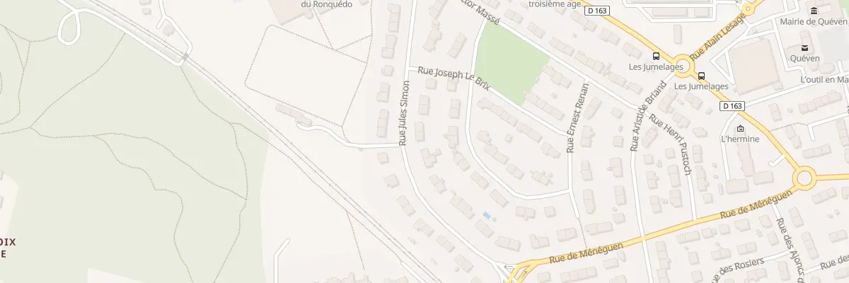 Plan du 24 Rue Jules Simon à Quéven