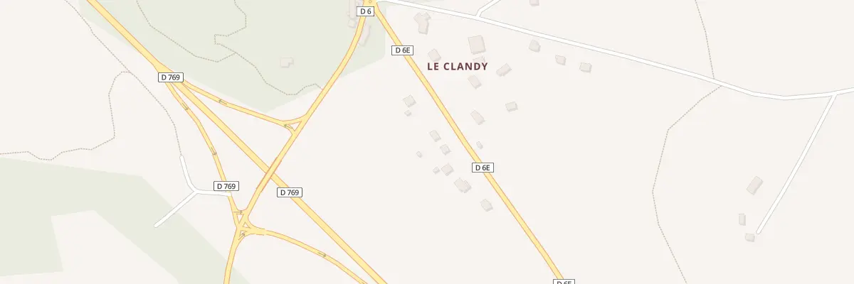 Plan du 18 Le Clandy à Meslan
