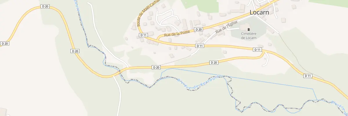 Plan du 5120 Che de Pont Veye à Locarn