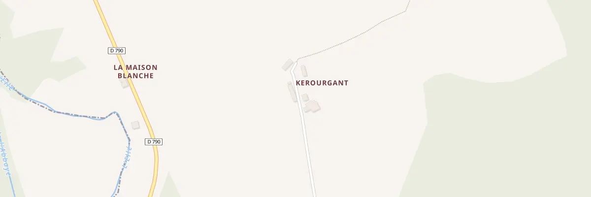 Plan du 5319 Kerourgant à Plouray