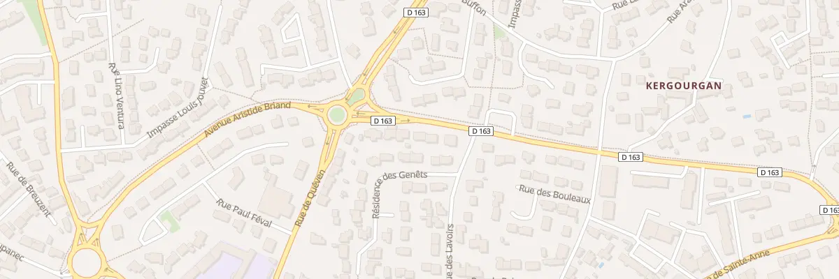 Plan du 7 Av Pasteur à Ploemeur