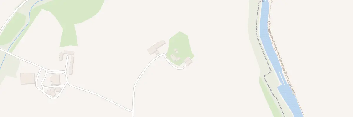 Plan du 5137 Kergudon à Paule