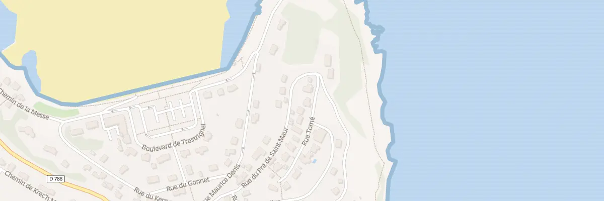 Plan du 29 Rue du Belvédère à Perros-Guirec