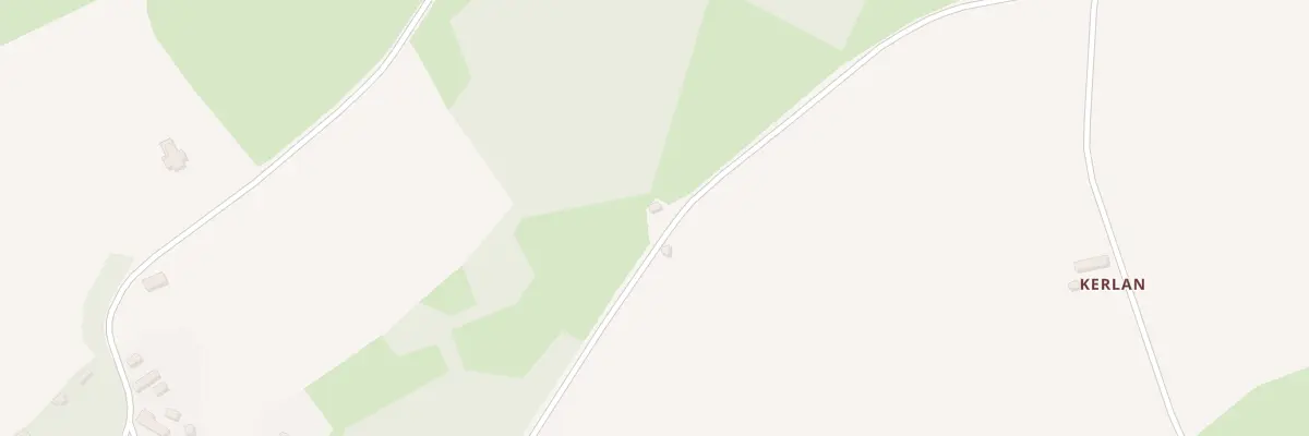 Plan du 8 Kerviou à Duault