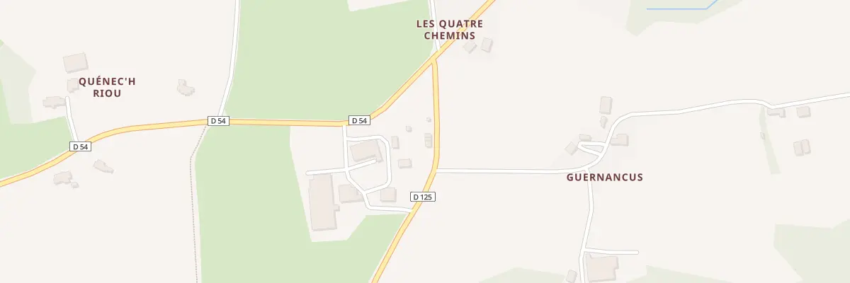 Plan du 3 Les Quatre Chemins à La Chapelle-Neuve