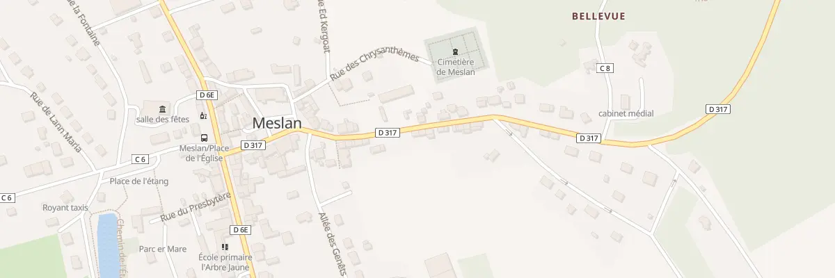 Plan du 15 Rue Jean Guillemot à Meslan
