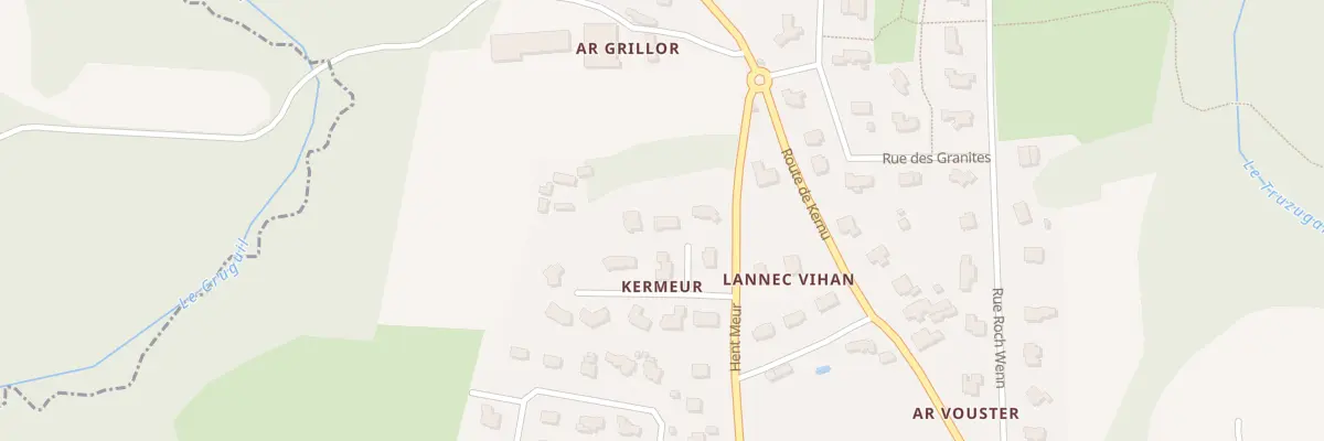 Plan du 6 Clos de Kermeur à Louannec