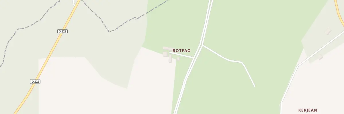 Plan du 113 Botfao à Guilligomarc’h
