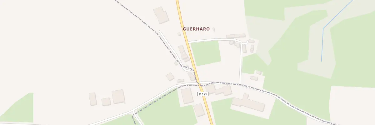 Plan du 3 Guerharo à La Chapelle-Neuve
