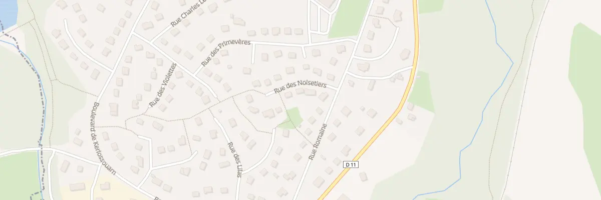 Plan du 5 Rue des Noisetiers à Callac