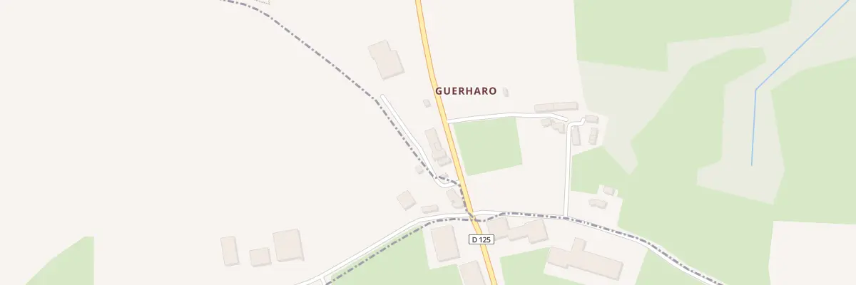 Plan du 2 Guerharo à La Chapelle-Neuve