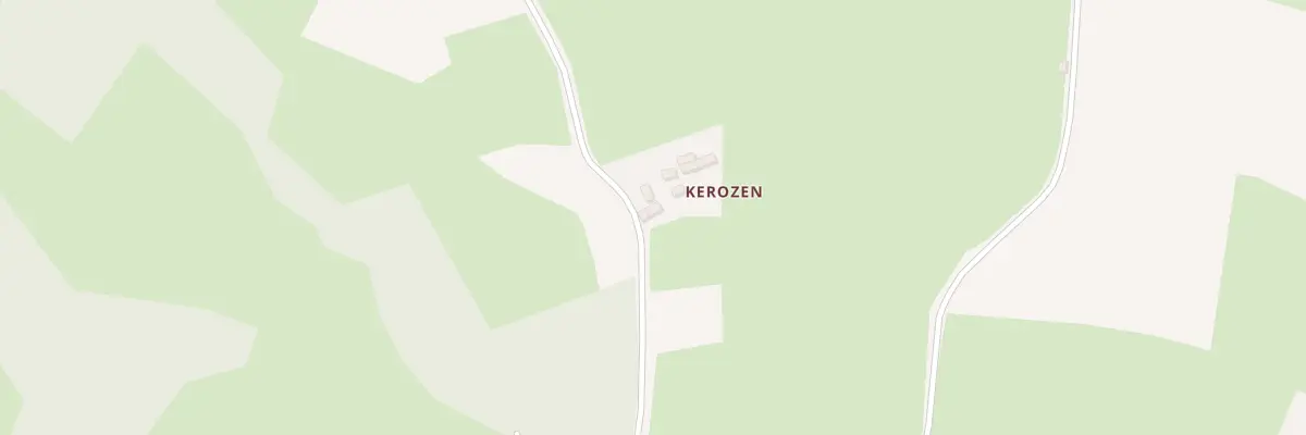 Plan du 1 Kerosneven à La Chapelle-Neuve