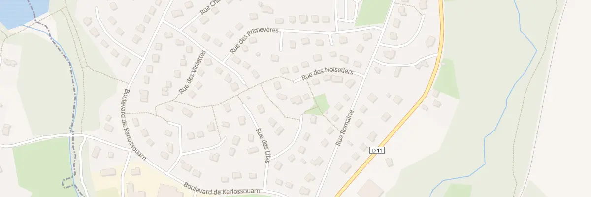 Plan du 12 Rue des Bruyéres à Callac
