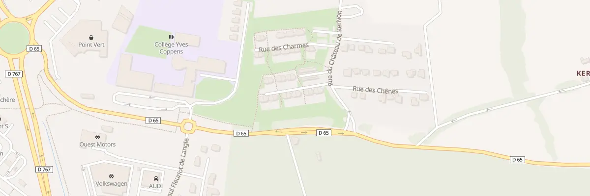 Plan du 9763 Rte de Rospez à Lannion