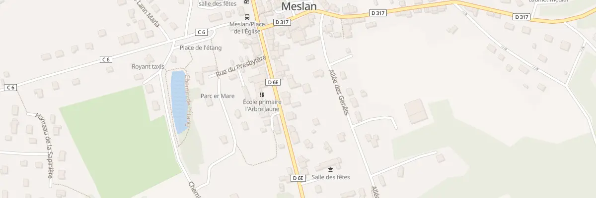 Plan du 22 Rue Joseph le Gallo à Meslan