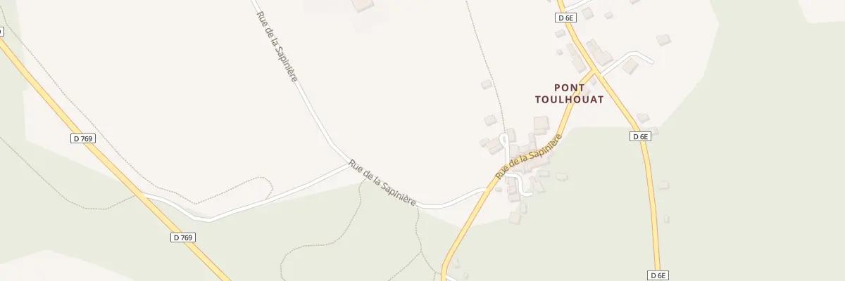Plan du 5694 Toulhouat à Meslan