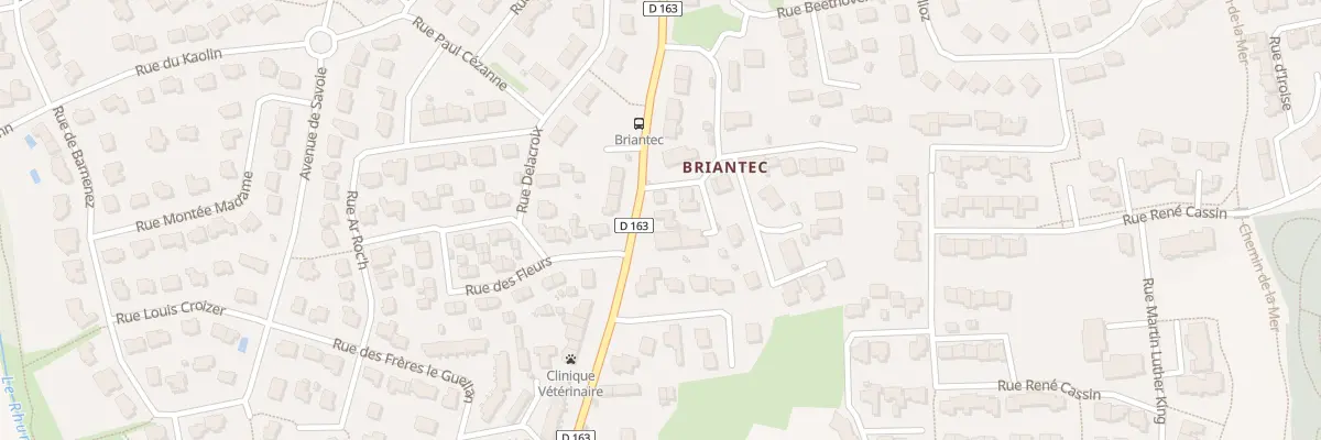Plan du 10B Rue des Plages à Ploemeur