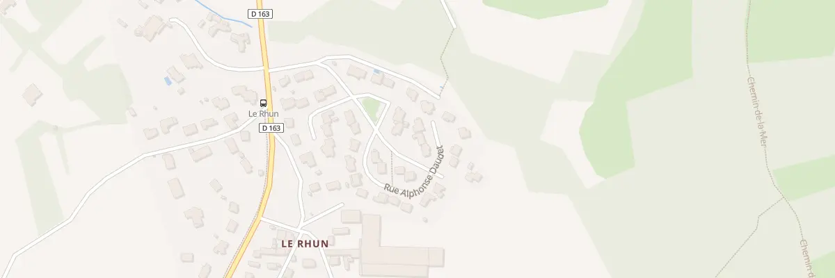 Plan du 30 Rue Alphonse Daudet à Ploemeur